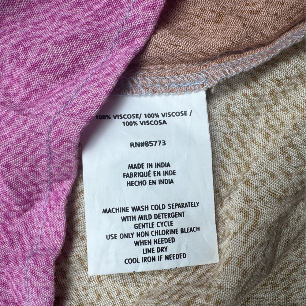 NWT O’Neill Marlo Multicolor Patchwork Wrap Tank … - image 14